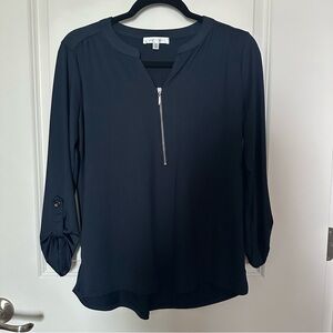 Women's Navy Blue Blouse